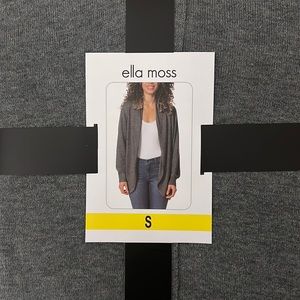 ella moss Women’s S Gray Cardigan